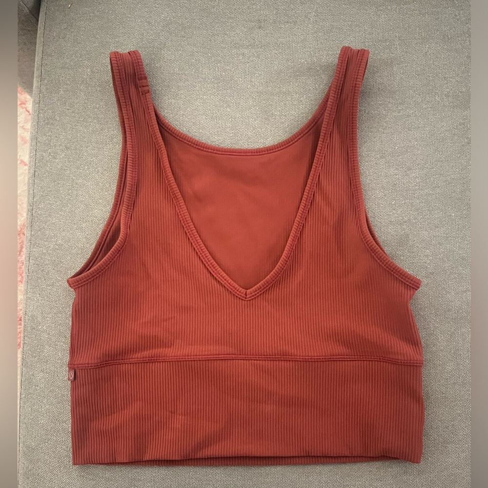 Lululemon Power Pivot Ribbed Tank Top
